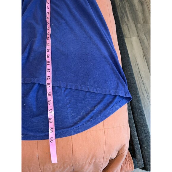 ANTHROPOLOGIE T.La Purple Ombre Short Sleeve Maxi Dress Medium WOmens - Picture 8 of 10